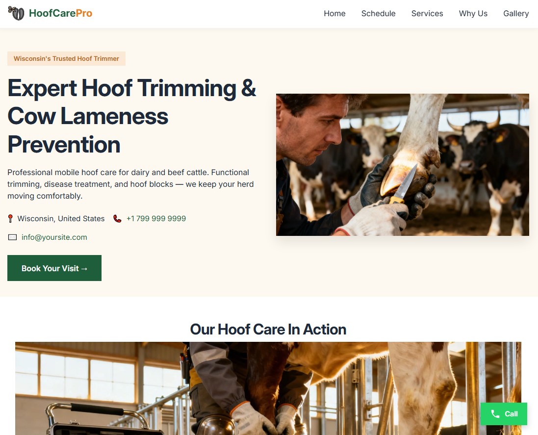 demo hoof