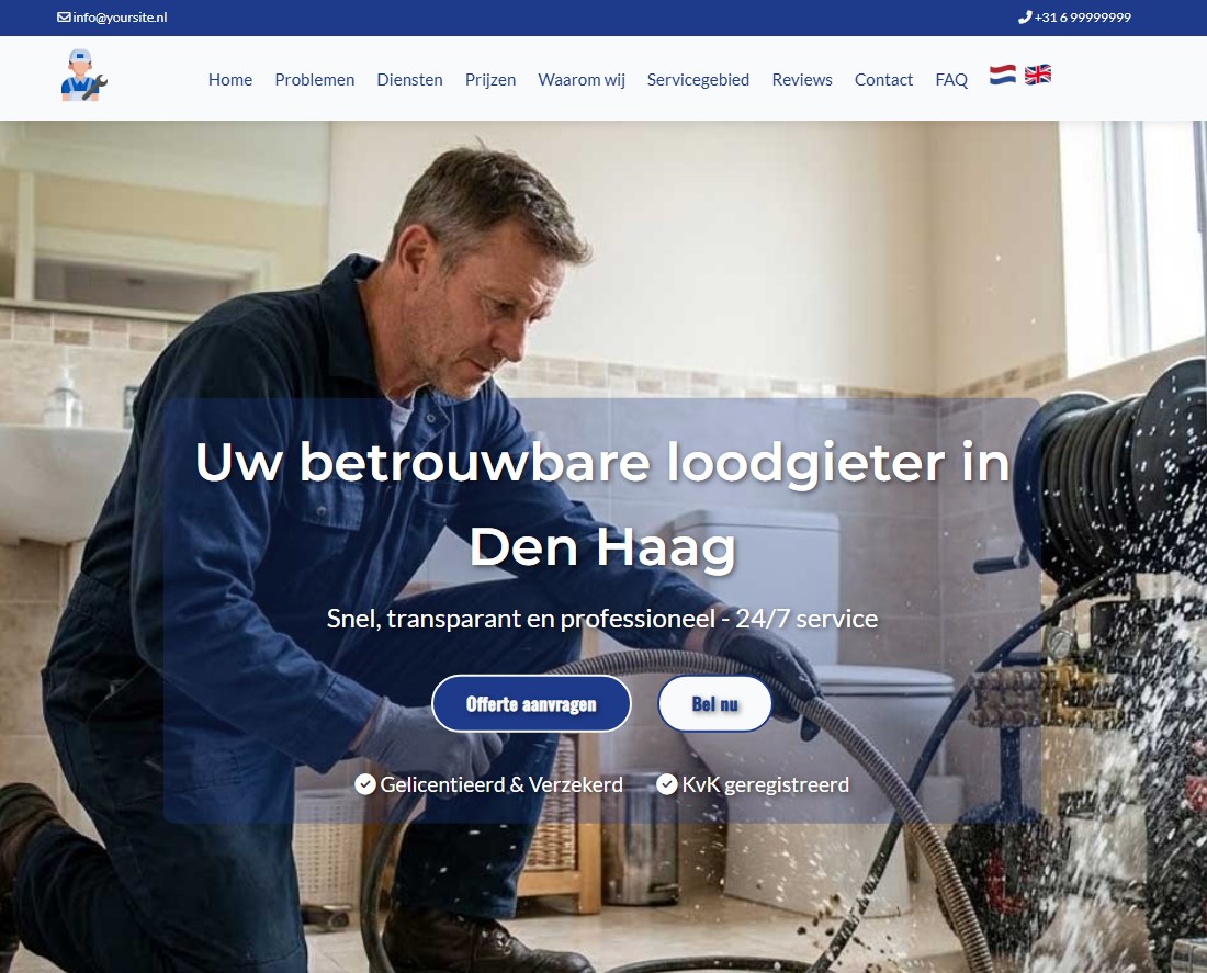 demo plumber